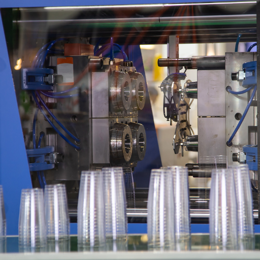 How are plastic pellets manufactured