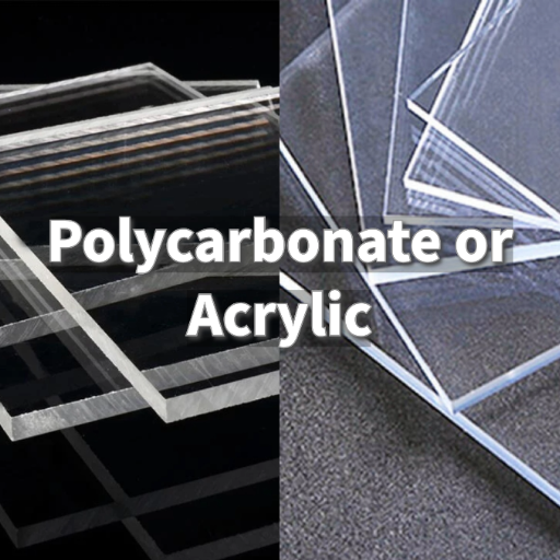 How does polycarbonate compare to other plastics like acrylic