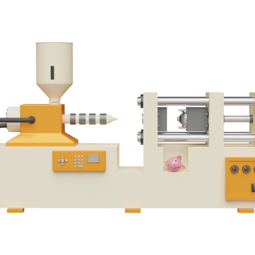 How does the injection molding process transform plastic pellets into products