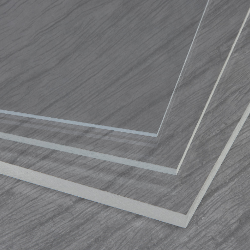 What are the key properties of PMMA plastic