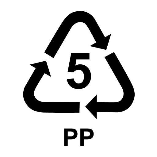 What is PP 5 plastic and why is it considered microwave-safe