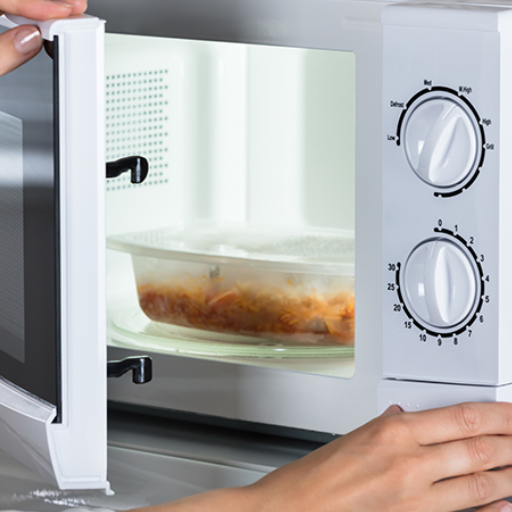 Can 5 PP plastic containers be safely used in the microwave