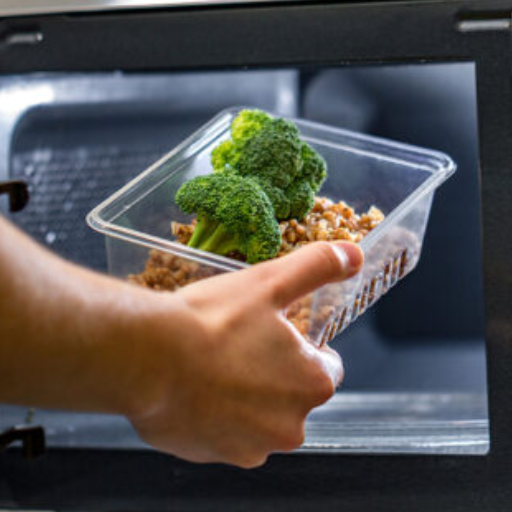 Can HDPE plastic containers be safely used in microwaves and freezers