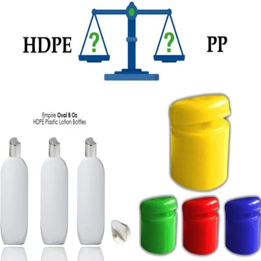 How does HDPE compare to other food-safe plastics like LDPE and PP