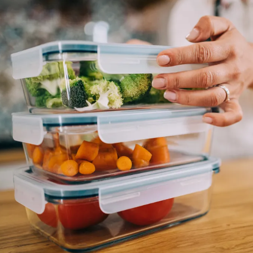What are the safety concerns associated with using HDPE for food storage
