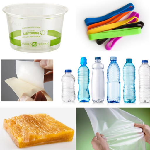 Are there any natural resources used in plastic production