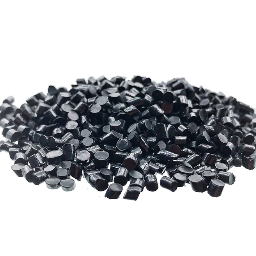 How do recycled plastic pellets compare to virgin plastic resin