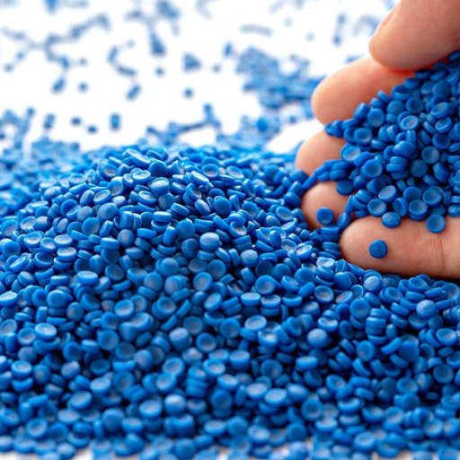 How can businesses integrate recycled plastic pellets into their production